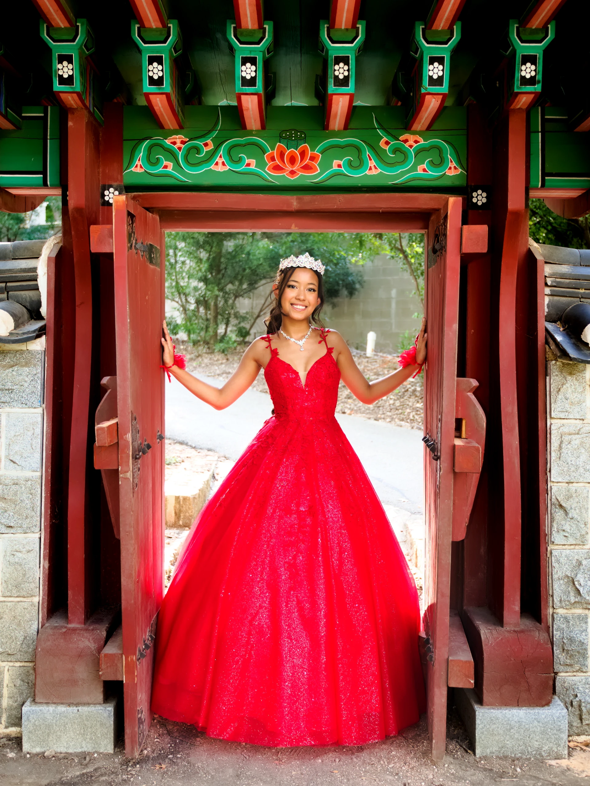 San Antonio quinceañera event photography with celebration details